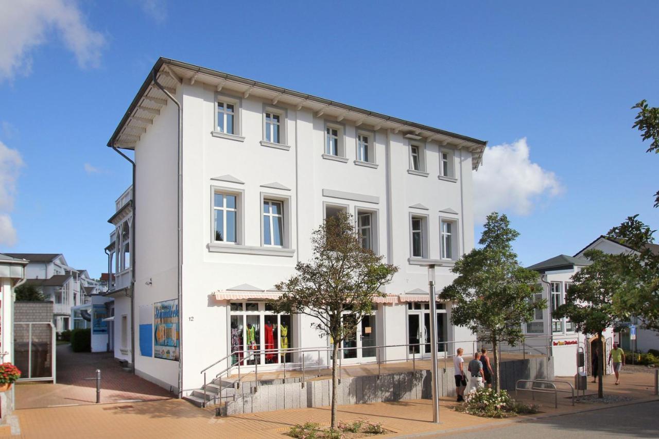 Strandnahe 2-Raum-Ferienwohnung Im Zentrum - Residenz Strandeck Fewo 02 奥斯特巴德·哥伦 外观 照片