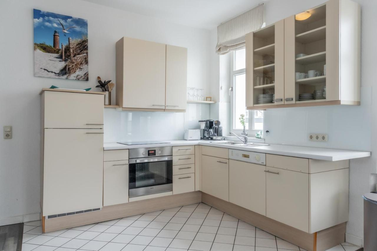 Strandnahe 2-Raum-Ferienwohnung Im Zentrum - Residenz Strandeck Fewo 02 奥斯特巴德·哥伦 外观 照片